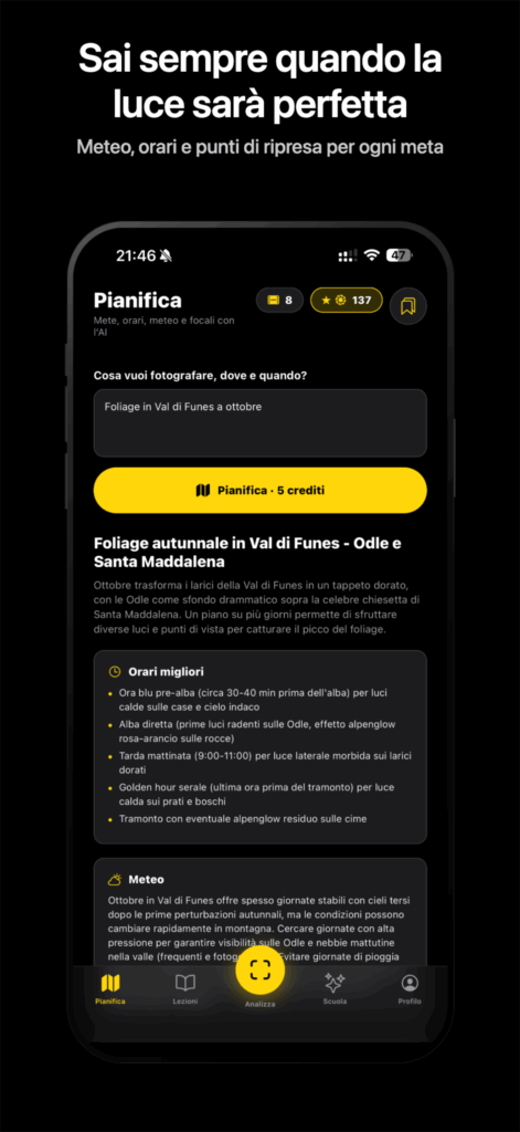Framia app schermata