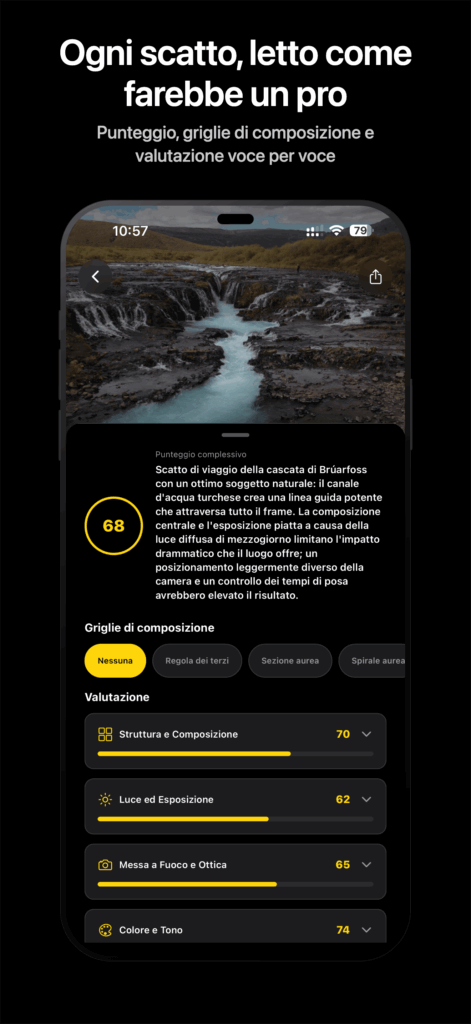 framia app votazione foto